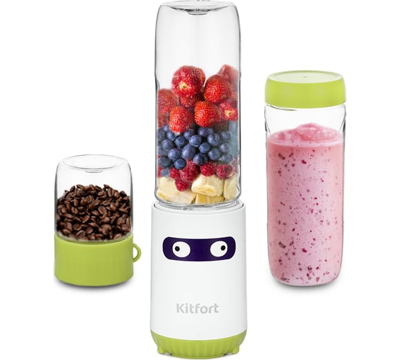 Изображение товара Блендер KITFORT Shake & Take 2 в 1 КТ-3033-2