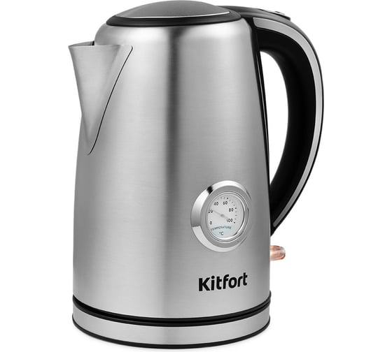 Изображение товара Чайник KITFORT мощность 1850-2200 вт емкость 1,7 л режимы нагрева 100 С КТ-676