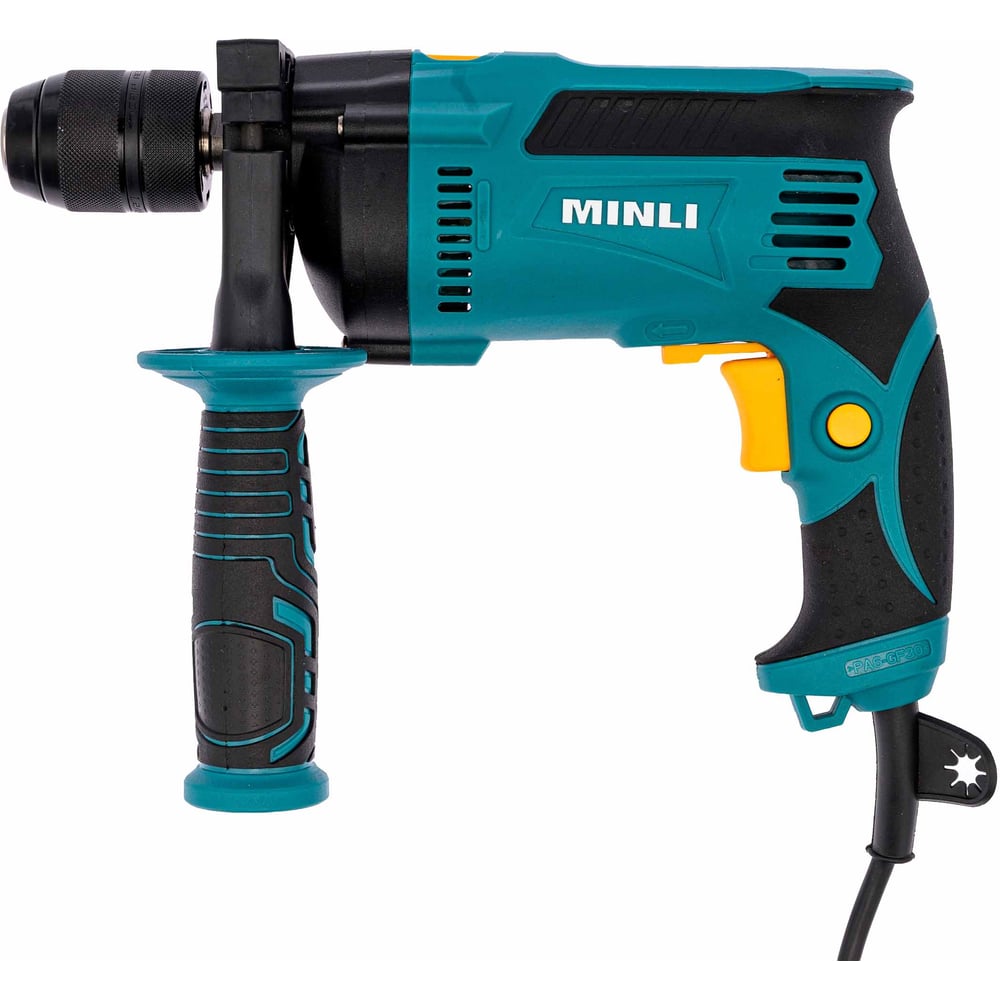 Дрель сетевая ударная MINLI 710Вт / 52215