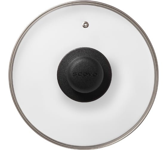 Изображение товара Стеклянная крышка SCOVO диаметр 180 мм KC-001
