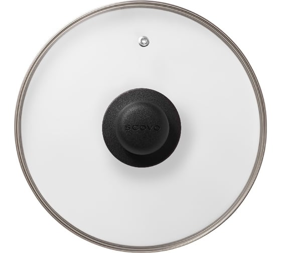 Изображение товара Стеклянная крышка SCOVO диаметр 200 мм KC-002