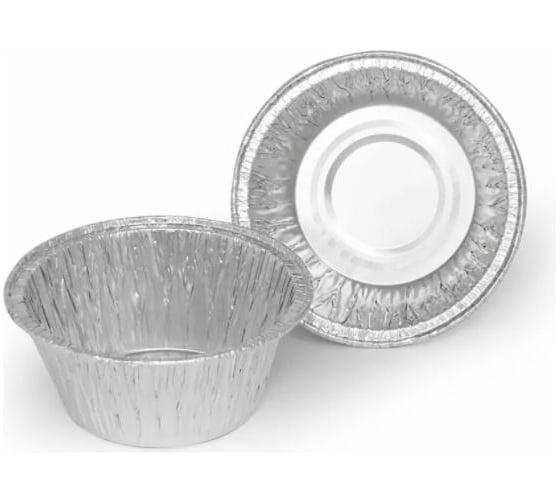 Изображение товара Алюминиевые формы для маффинов, кексов PATERRA V= 130 мл, 10 шт. в картонной коробочке, 402-848