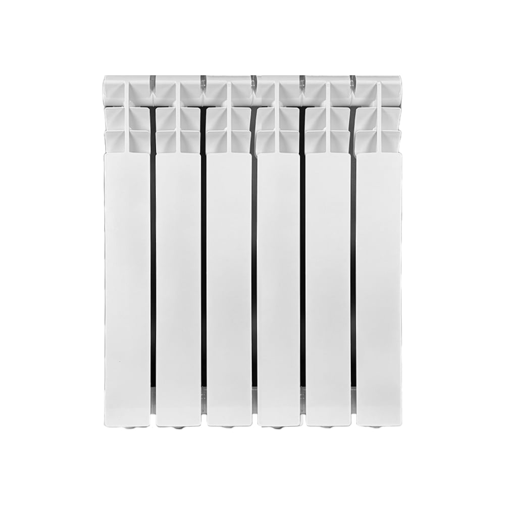 Радиатор алюминиевый Valfex BASE 500/80, 6 секций, 840 Вт VF.ALU.500.80.06.B