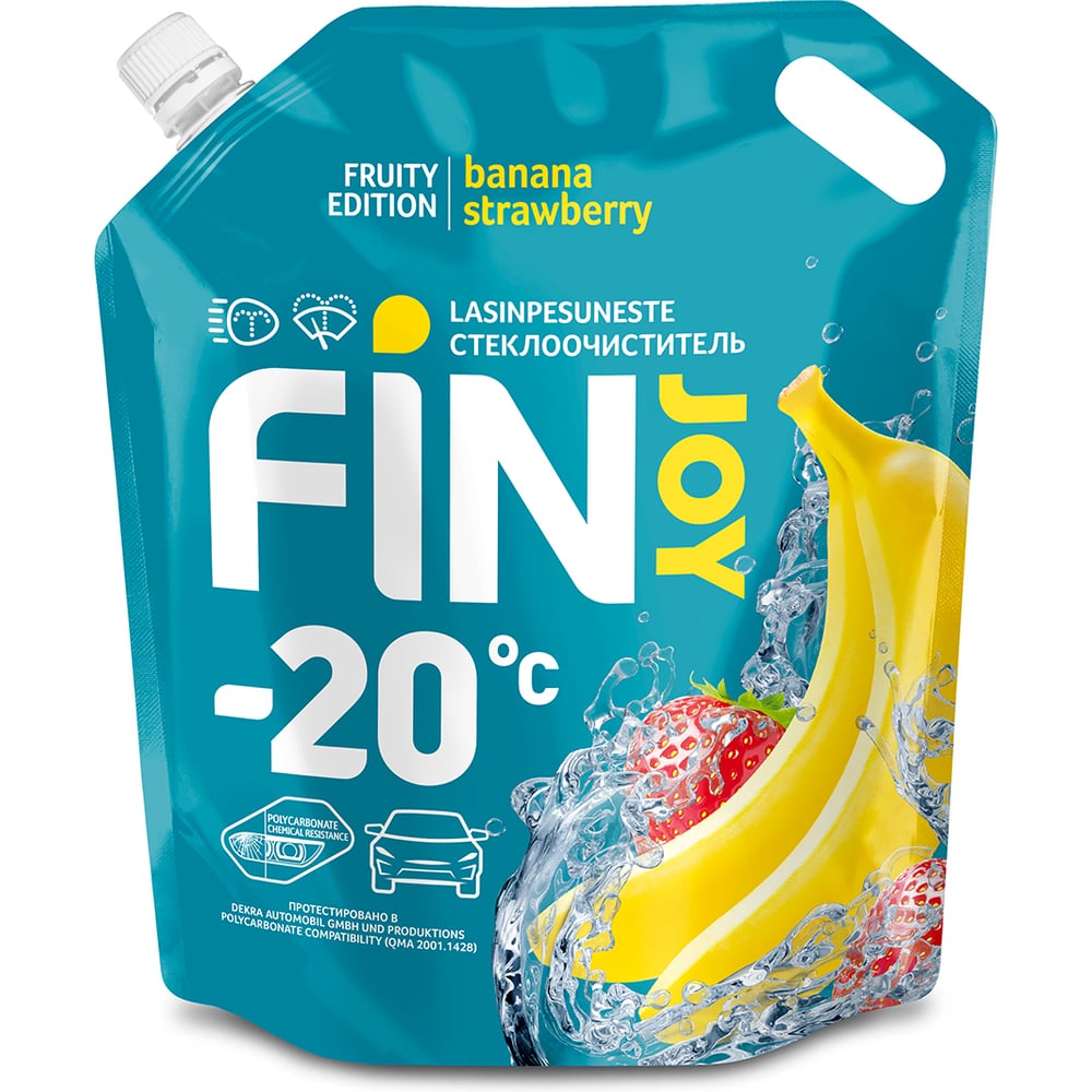 Изображение товара Жидкость в бачок омывателя FINJOY FRUITY banana -20 DP, 3.5 л 66107107