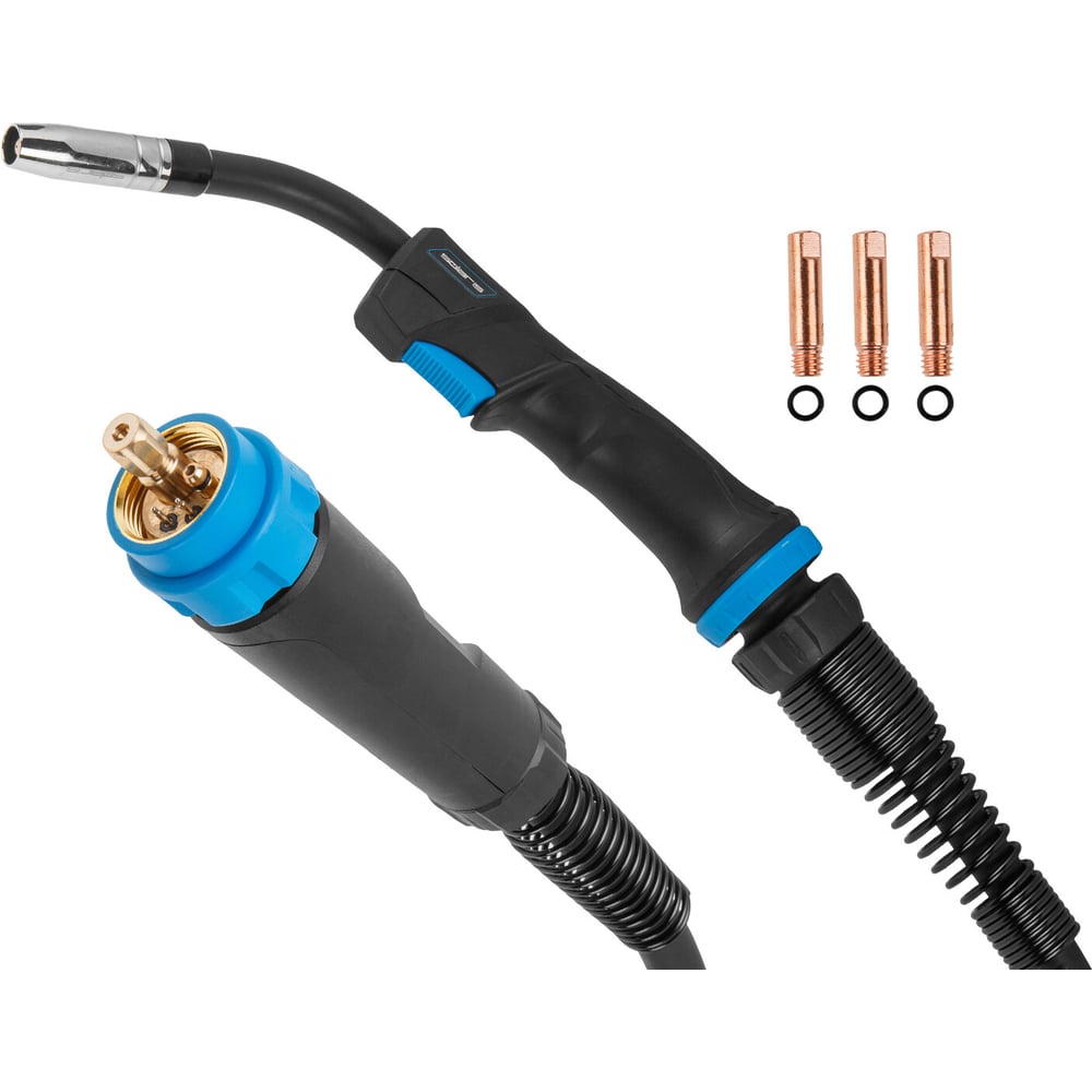 Горелка сварочная MIG MAG WG-15 PRO 5 м 180 А, SOLARIS SL5713-5