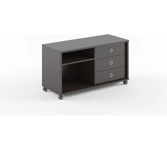Изображение товара Тумба мобильная SKYLAND B 202A Венге Магия 1200х500х660 BORN 00-07125465