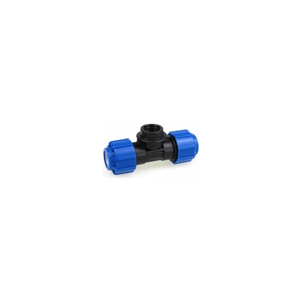 Тройник ПНД ПоливНаДаче PND-TR-20-12, 20x1/2x20, с внутренней резьбой