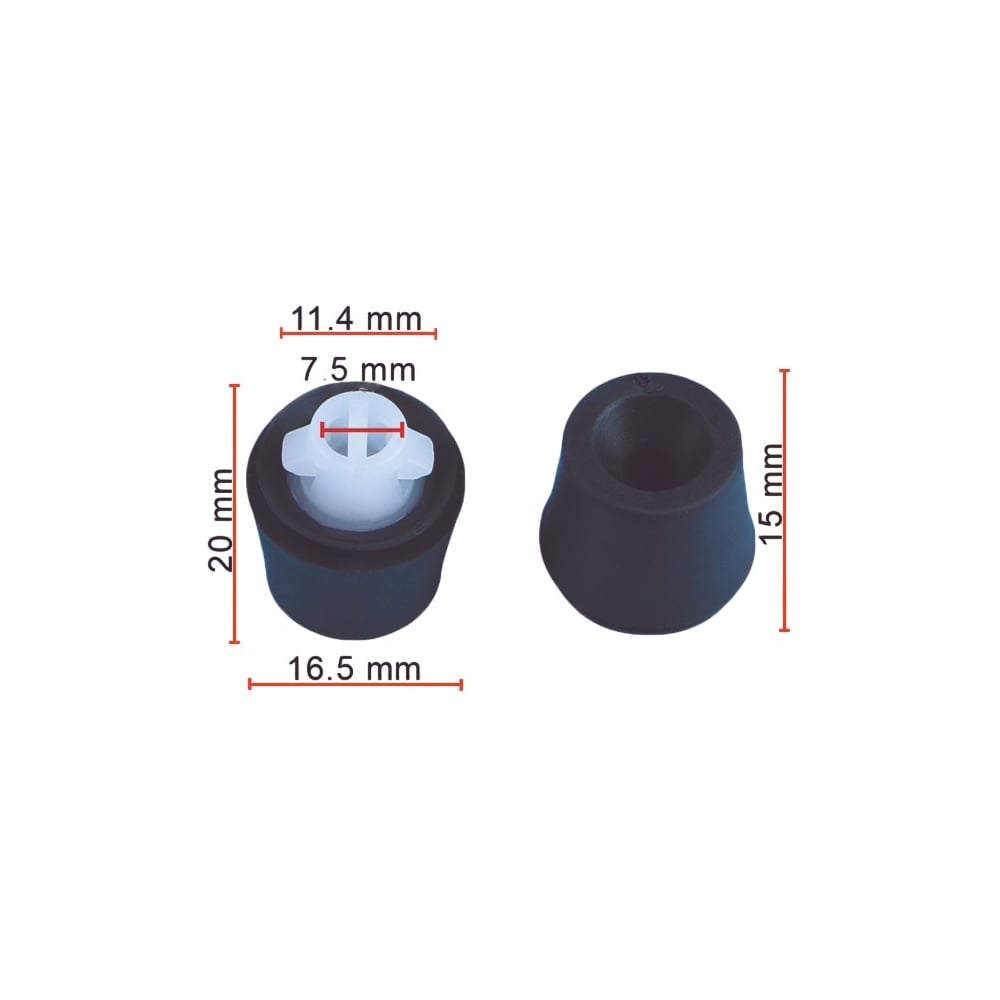 Крепеж AVERS для Toyota 9054109069 10 шт 9054109069-10