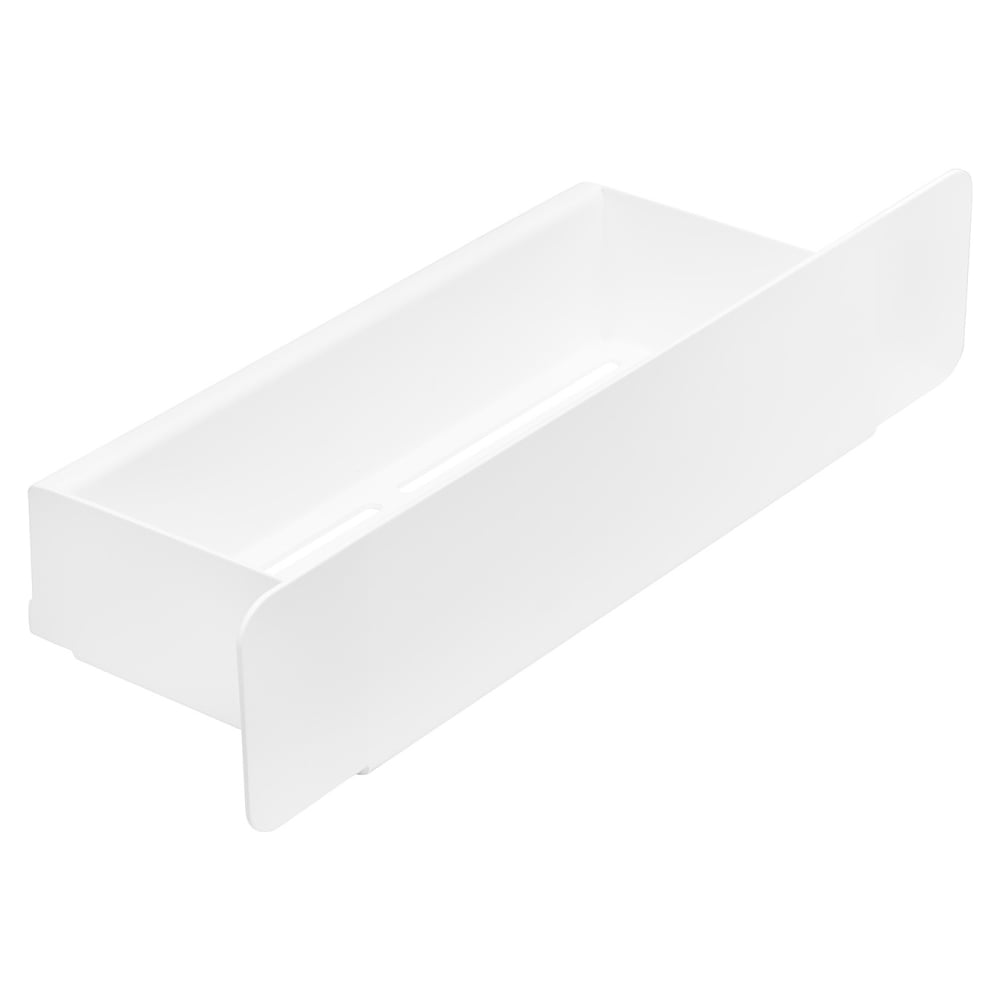 Полка для ванной комнаты GreenWeen OSLO, белая, 30 см GW-OSLO-300-W-AL