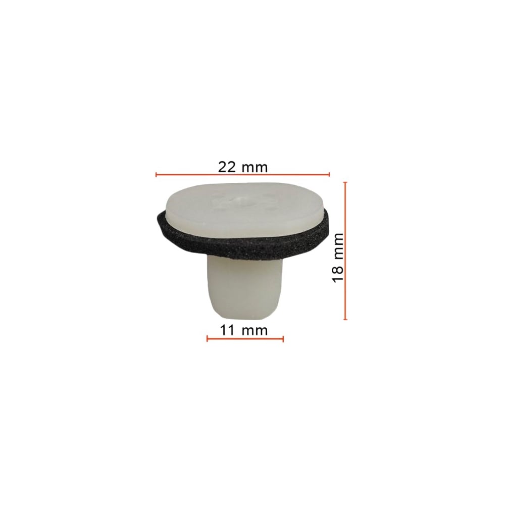 Фиксатор AVERS для Mazda H260506K8 10 шт H260506K8-10