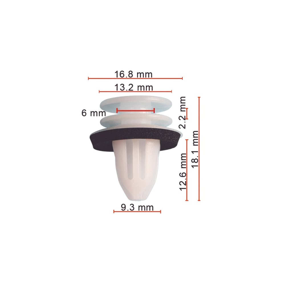 Клипса AVERS для Mercedes A0119887678 10 шт A0119887678-10