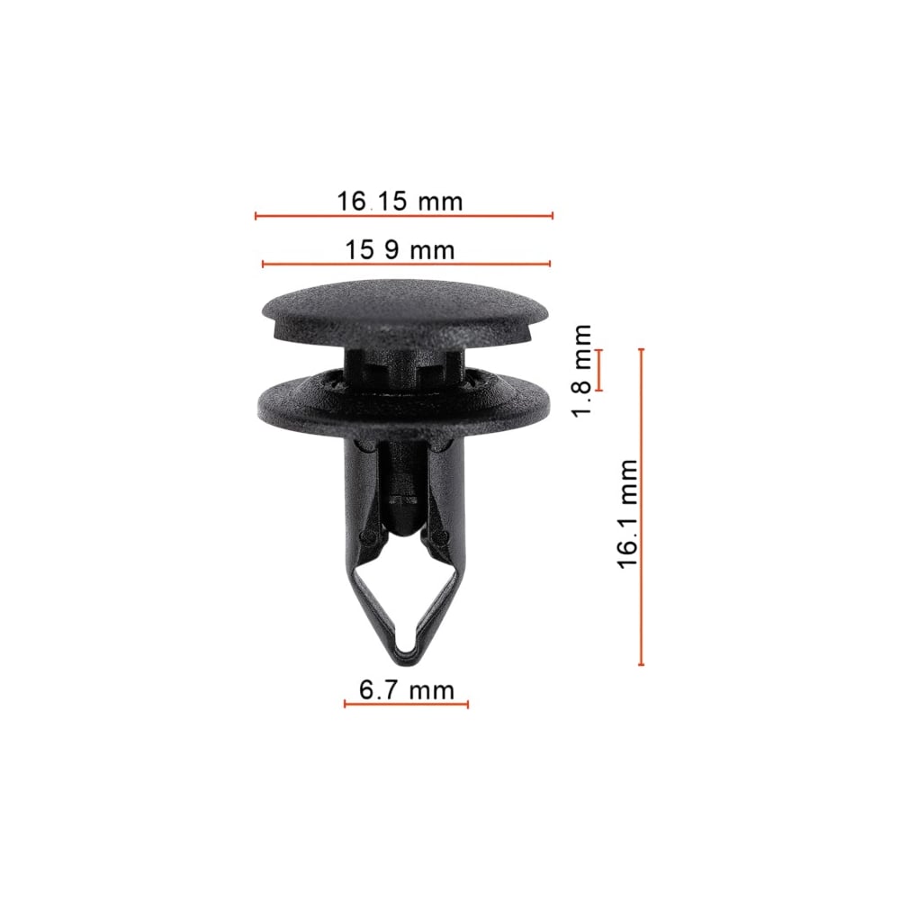 Клипса AVERS для Honda 90667TC0U01ZA 10 шт 90667TC0U01ZA-10