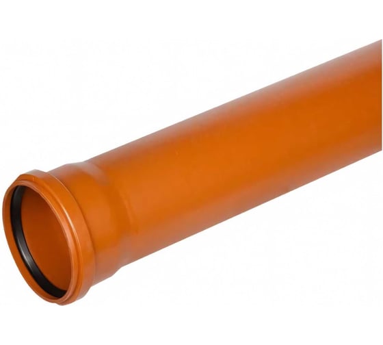 Изображение товара Труба для наружной канализации Политэк из ПП 200х6.2х2000 мм 20002002