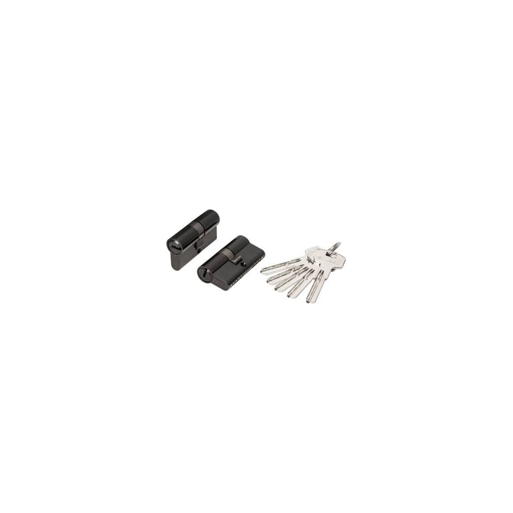 Цилиндровый механизм Fuaro (200 ZA/60) 2000ZAKey60(25+10+25) BL черный 5Key 62019