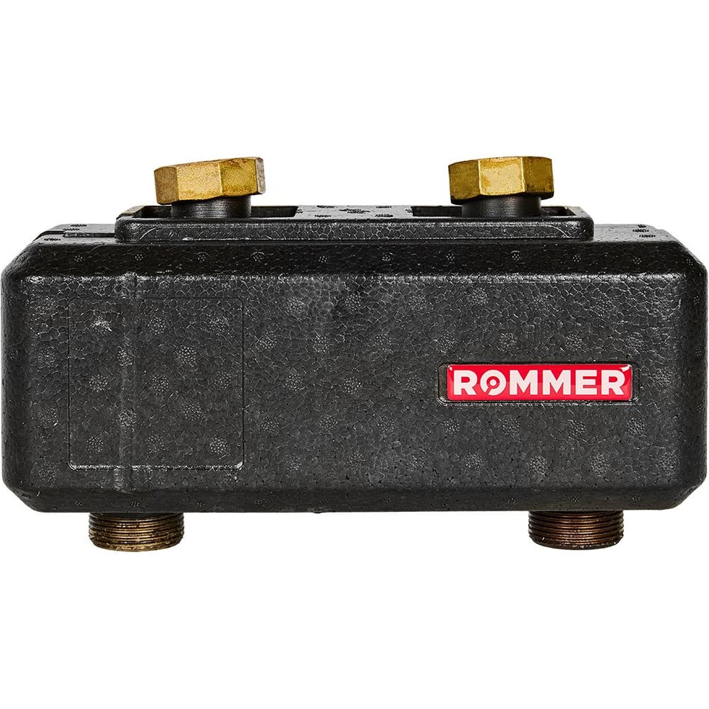 Изображение товара Гидравлическая стрелка с накидными гайками ROMMER 1 1/4, 4,53 м3/час, в теплоизоляции RDG-1015-004002 PEE9H56D5UT48B Изображение товара Гидравлическая стрелка с накидными гайками ROMMER 1 1/4, 4,53 м3/час, в теплоизоляции RDG-1015-004002 PEE9H56D5UT48B