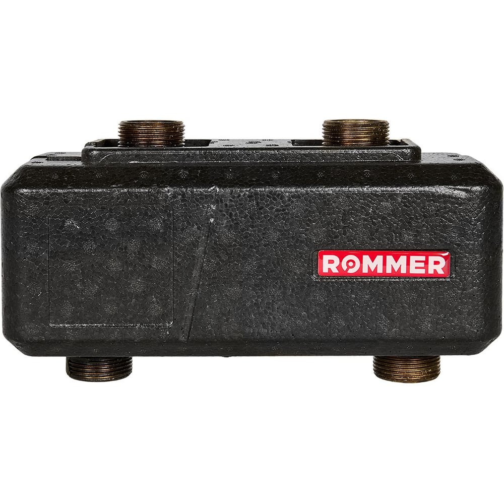 Изображение товара Гидравлическая стрелка ROMMER 1 1/4, 4,53 м3/час, в теплоизоляции RDG-1015-004001 PEE9H56D5UT10A Изображение товара Гидравлическая стрелка ROMMER 1 1/4, 4,53 м3/час, в теплоизоляции RDG-1015-004001 PEE9H56D5UT10A