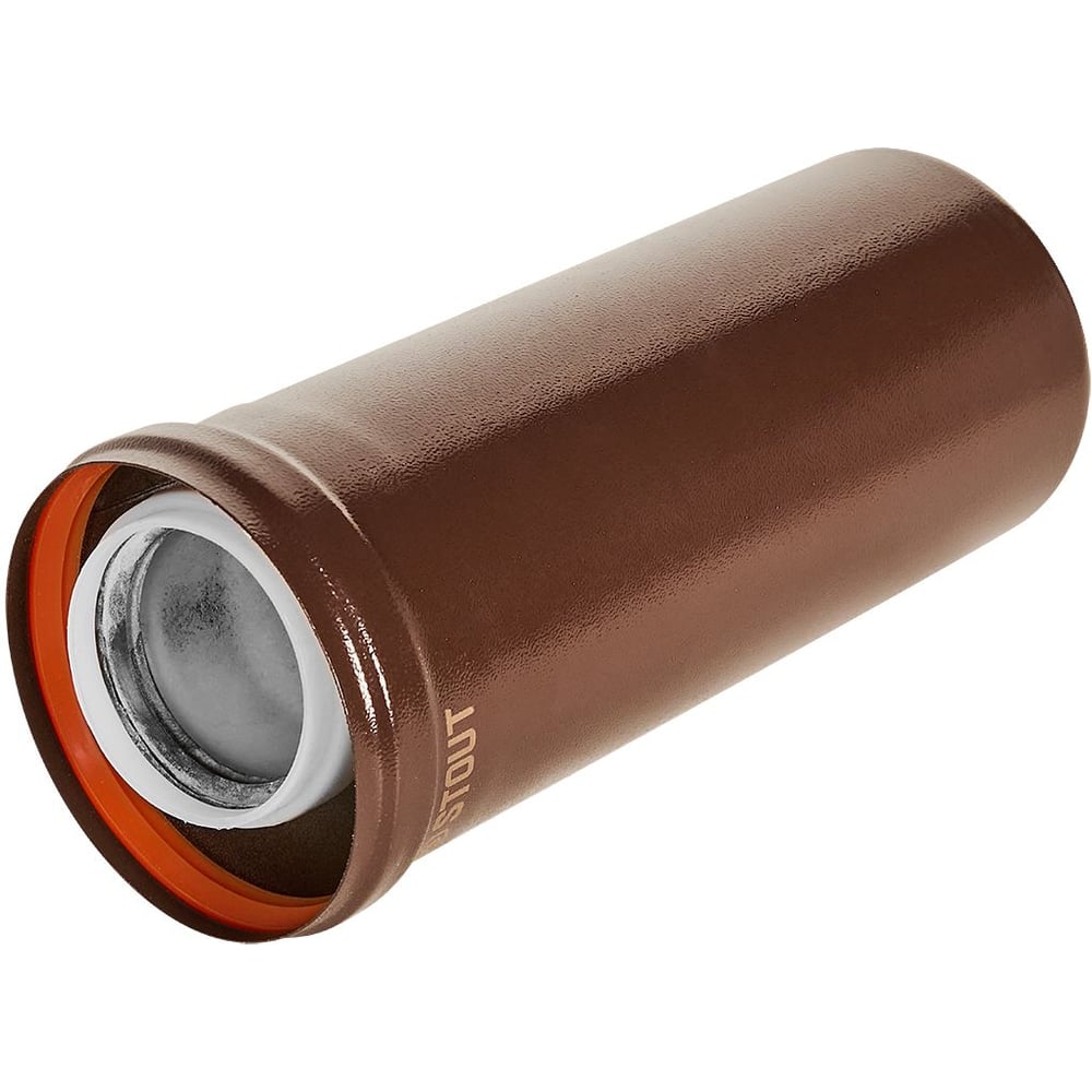 Удлинитель дымохода конденсационный коаксиальный STOUT SCR-8610-700250 D60(п-м)/100(п- PEE9H4MMBMK4R0