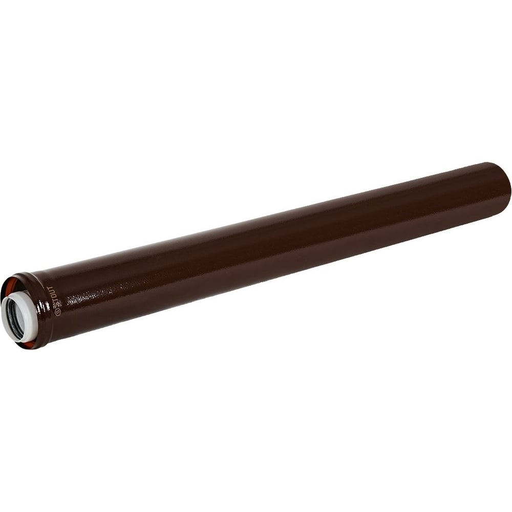 Удлинитель дымохода конденсационный коаксиальный STOUT SCR-8610-701000 D60(п-м)/100(п- PEE9H4MMBMKC32