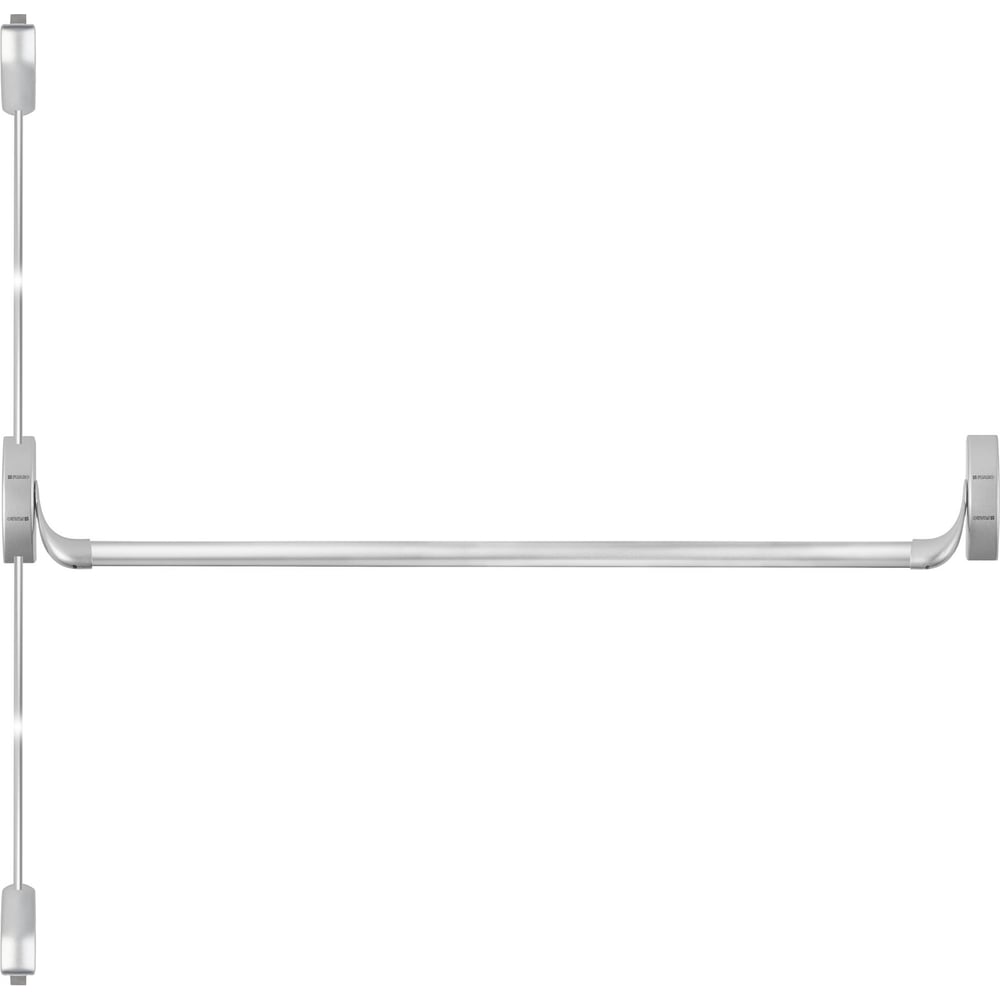 Ручка-штанга нажимная Fuaro AP.1900C push-bar с тягами для двухстворчатых проф. дверей SL серебро 63989