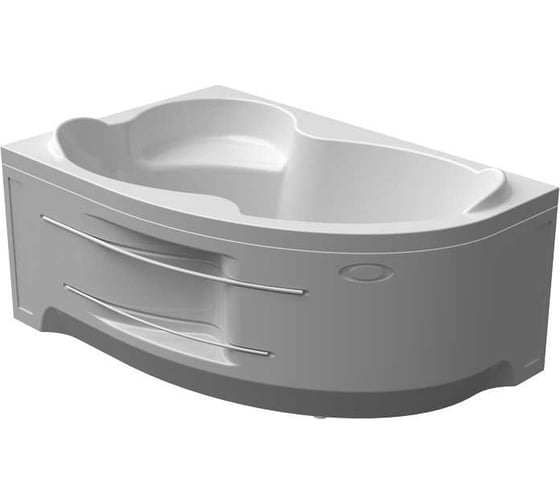 Изображение товара Акриловая ванна Радомир Ирма 169x110 левосторонняя, фронтальная панель, полотенцедержатель, каркас 2-78-0-1-1-217