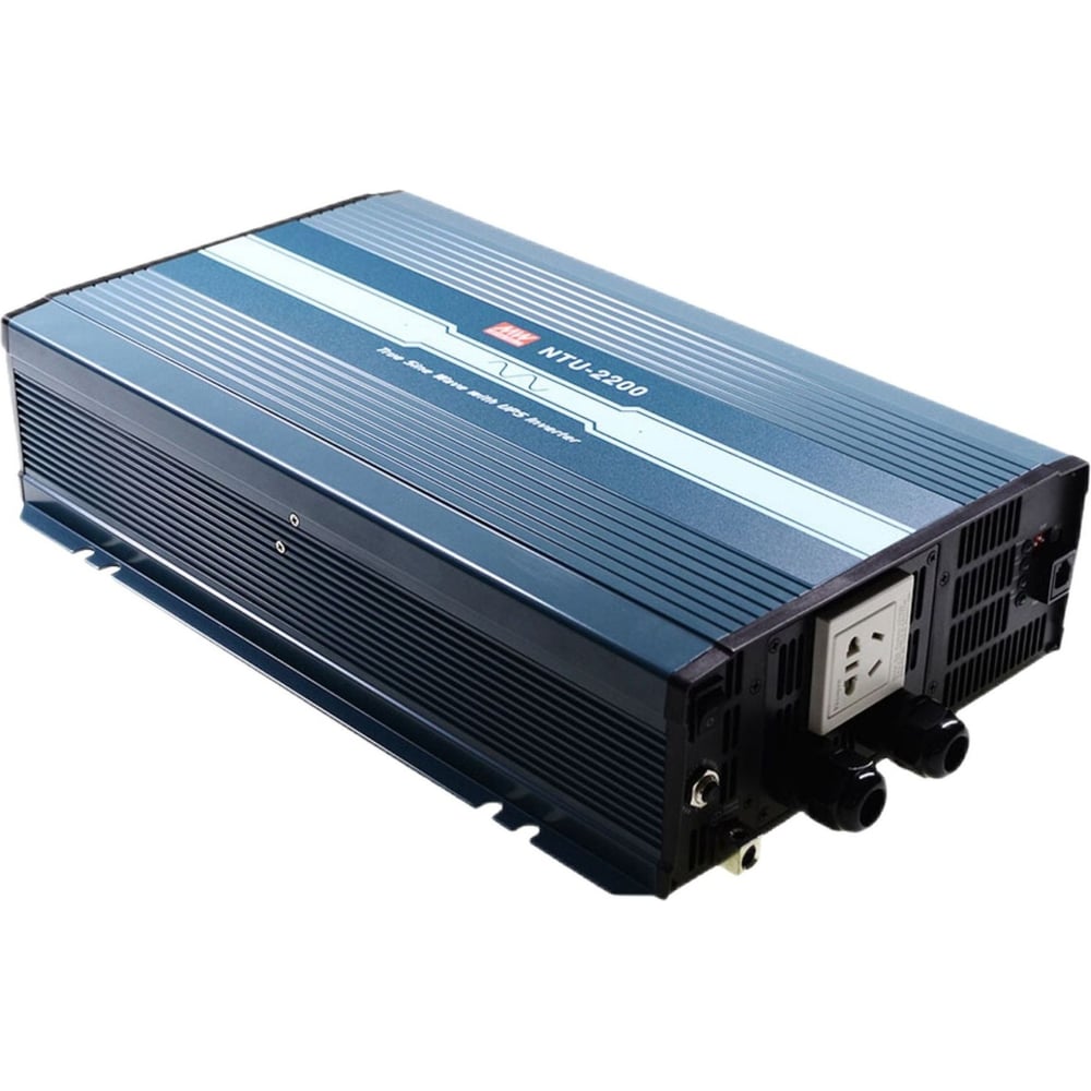 Инвертор MEAN WELL NTU-2200-248EU с функцией UPS, DC/AC 2200 Вт 48 В 5500469