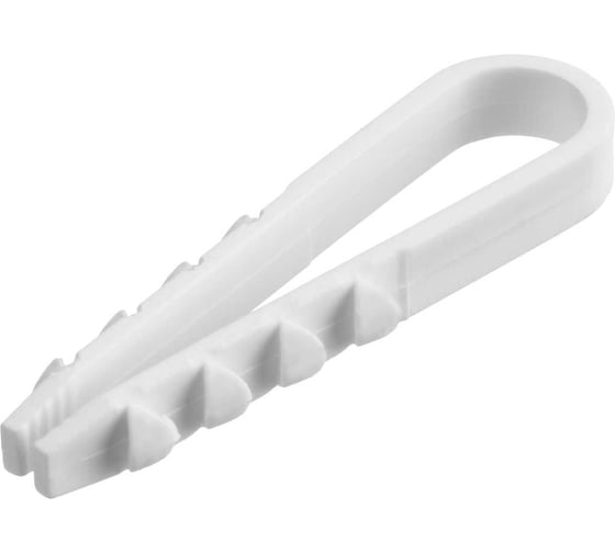 Изображение товара Дюбель-хомут TDM ELECTRIC ДХК-18 для круглого кабеля 11-18 мм нейлон белый 10 шт SQ0539-0026