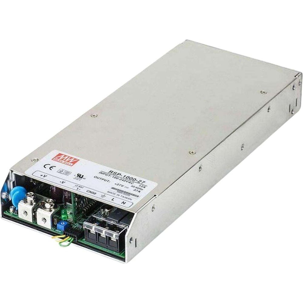 Изображение товара Мощные блоки питания MEAN WELL RSP-1000-27 1000 Вт 27 В для системы управляемого питания 261929 Изображение товара Мощные блоки питания MEAN WELL RSP-1000-27 1000 Вт 27 В для системы управляемого питания 261929