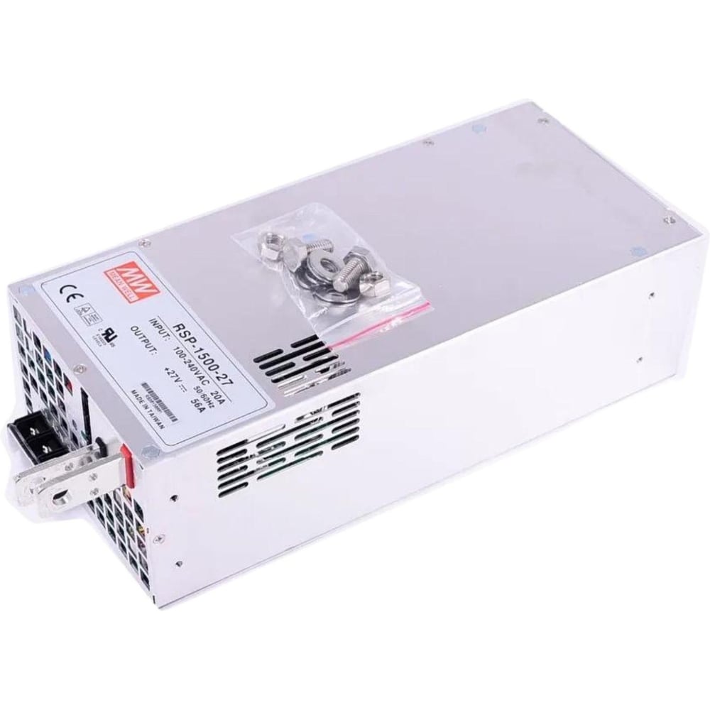Изображение товара Мощный блок питания MEAN WELL RSP-1500-27 1500Вт 27В 56А программируемый, со встроенным вентилятором, конформным покрытием, дистанционным вкл./выкл., ККМ, комплексом защит 172869 Изображение товара Мощный блок питания MEAN WELL RSP-1500-27 1500Вт 27В 56А программируемый, со встроенным вентилятором, конформным покрытием, дистанционным вкл./выкл., ККМ, комплексом защит 172869