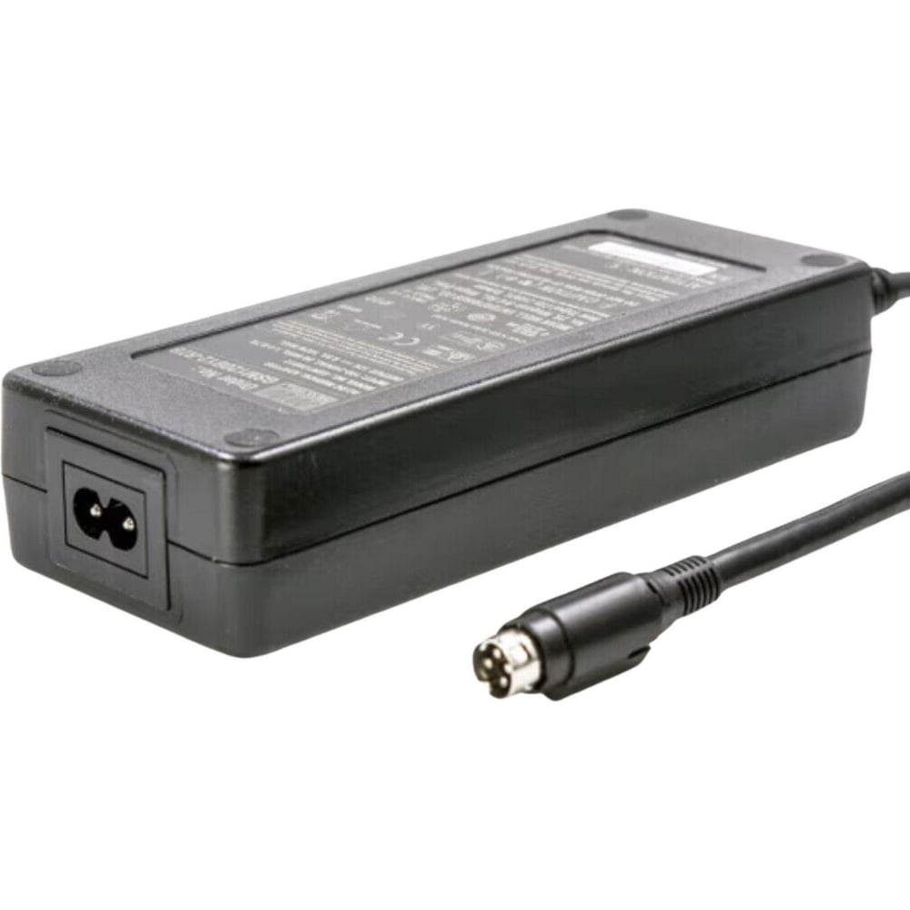 Адаптер питания настольный MEAN WELL 12В 8,5А GSM120B12-R7B, 120Вт, 4-х контактный DIN разъём, с усиленной защитой, для портативных медицинских устройств, LED-индикатор 1369677
