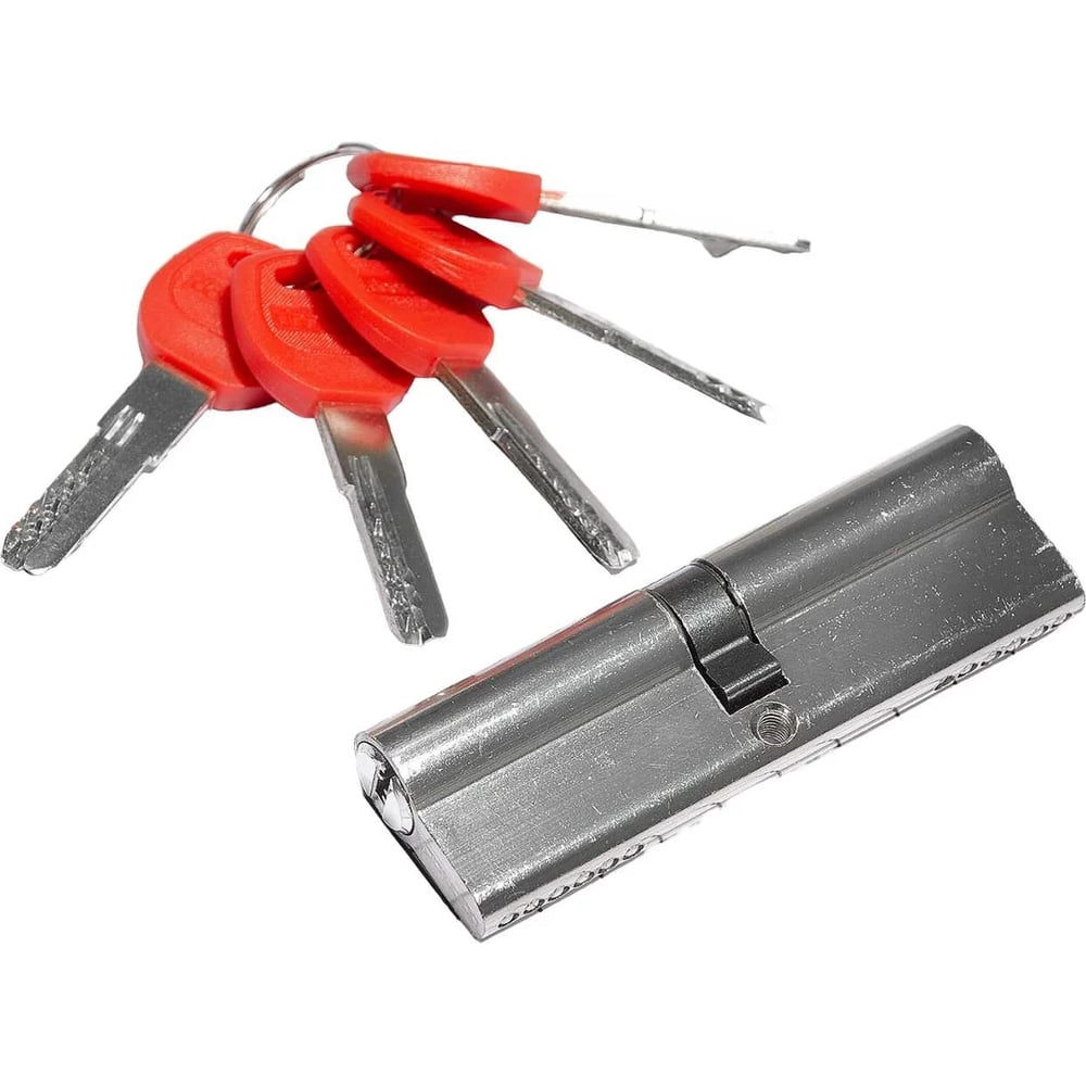 Цилиндр Doorlock V 2300Z N серия Variant, никелированный, 40x45мм, 5 перф.ключей 79029