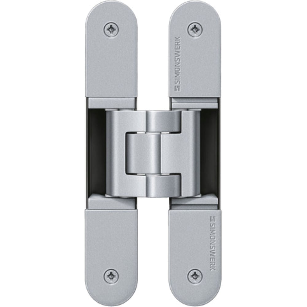 Петля скрытая Simonswerk Tectus TE 640 3D F1 (полиэфирное покрытие под матовый хром) (вес полотна до 200кг) 67571