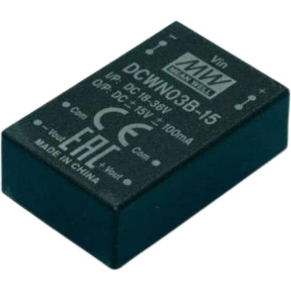DC/DC-преобразователь на печатную плату в корпусе MEAN WELL DCWN03B-15 DIP-24 изолированный 3 Вт 15 В 3925354