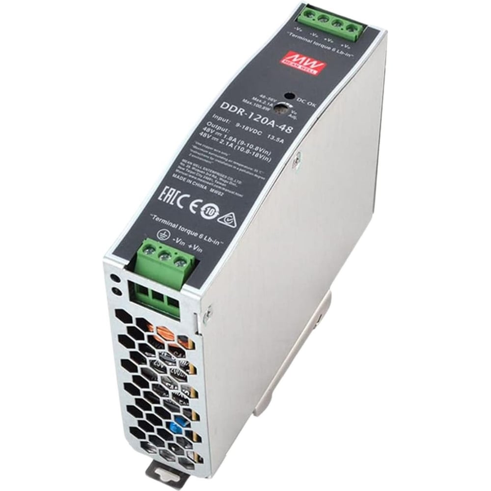 Блок питания на DIN-рейку MEAN WELL DDR-120A-48 DC/DC 100 Вт 48 В 2791854