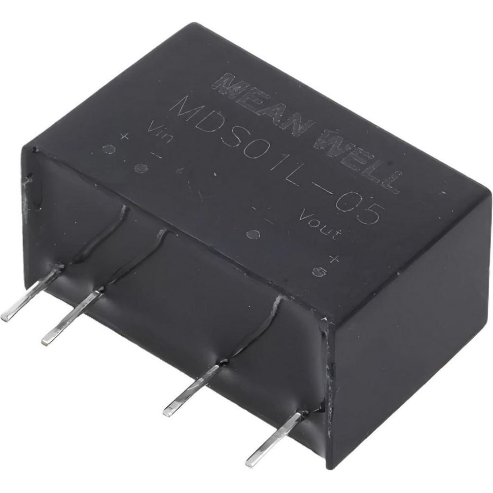DC/DC-преобразователь на печатную плату изолированный MEAN WELL MDS01L-05 однополярный выход, для медицинских устройств стандарт EN60601-1 (1xMOPP/2xMOPP) в корпусе S 3038603
