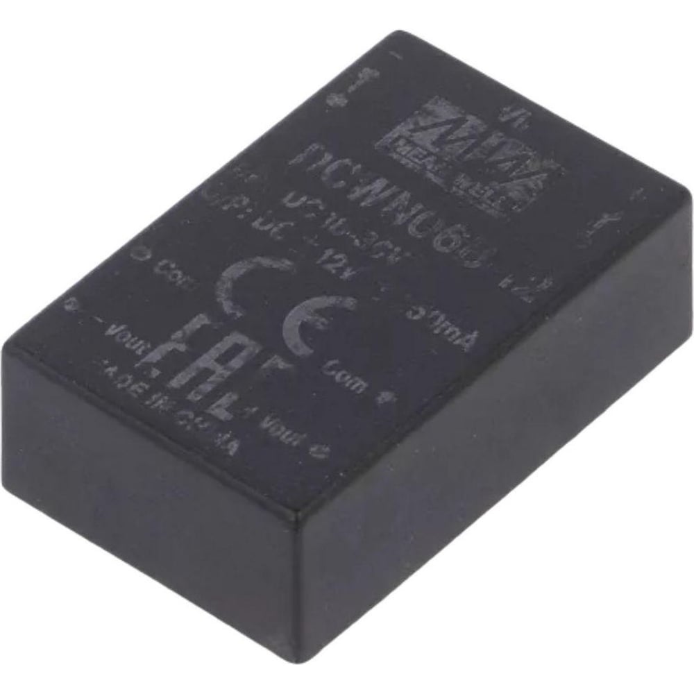 DC/DC-преобразователь на печатную плату в корпусе MEAN WELL DCWN06B-12 DIP-24 изолированный 6 Вт 12 В 3981652
