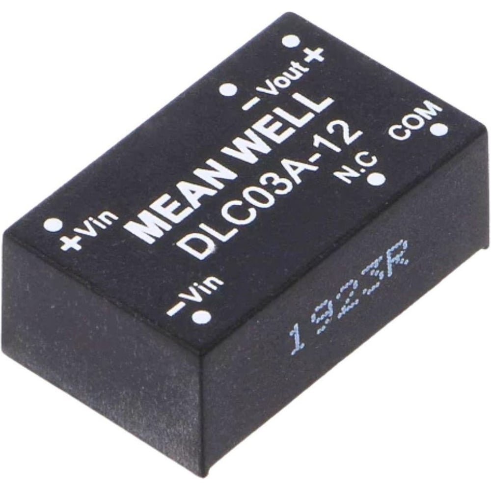 DC/DC-преобразователь на печатную плату MEAN WELL DLC03A-12 в корпусе DIP-16 изолированный 3 Вт 12 В 2293557