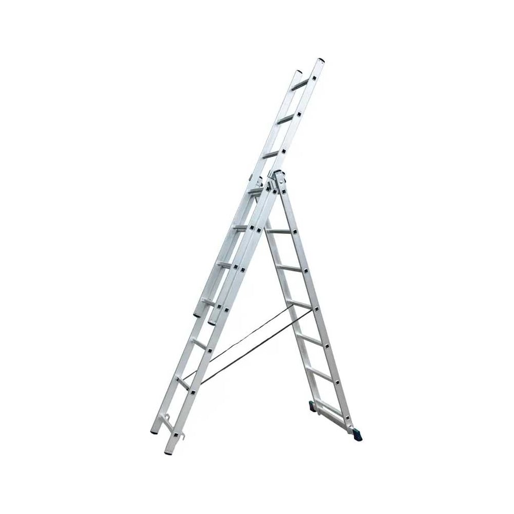 Лестница алюминиевая трехсекционная LWI 3х7 LWI3x7