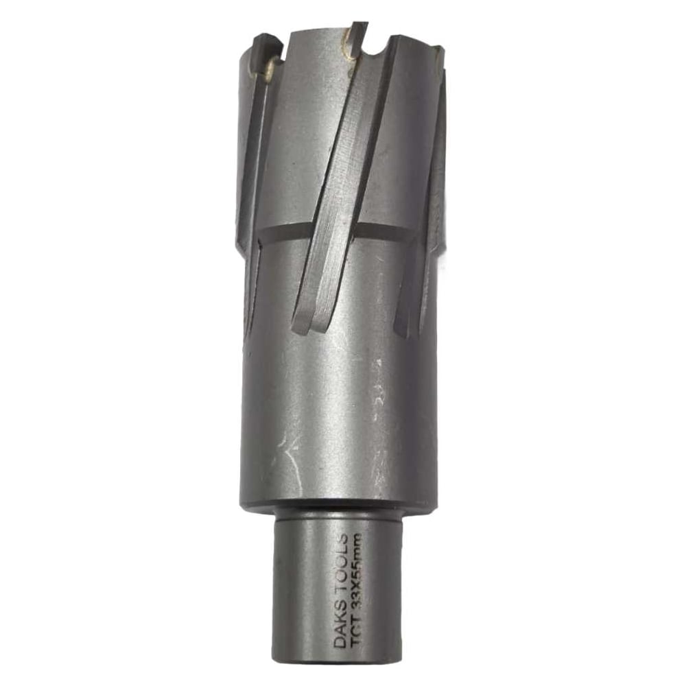 Сверло корончатое DAKSTOOLS TCT 33мм,Н 55мм TCTL.330