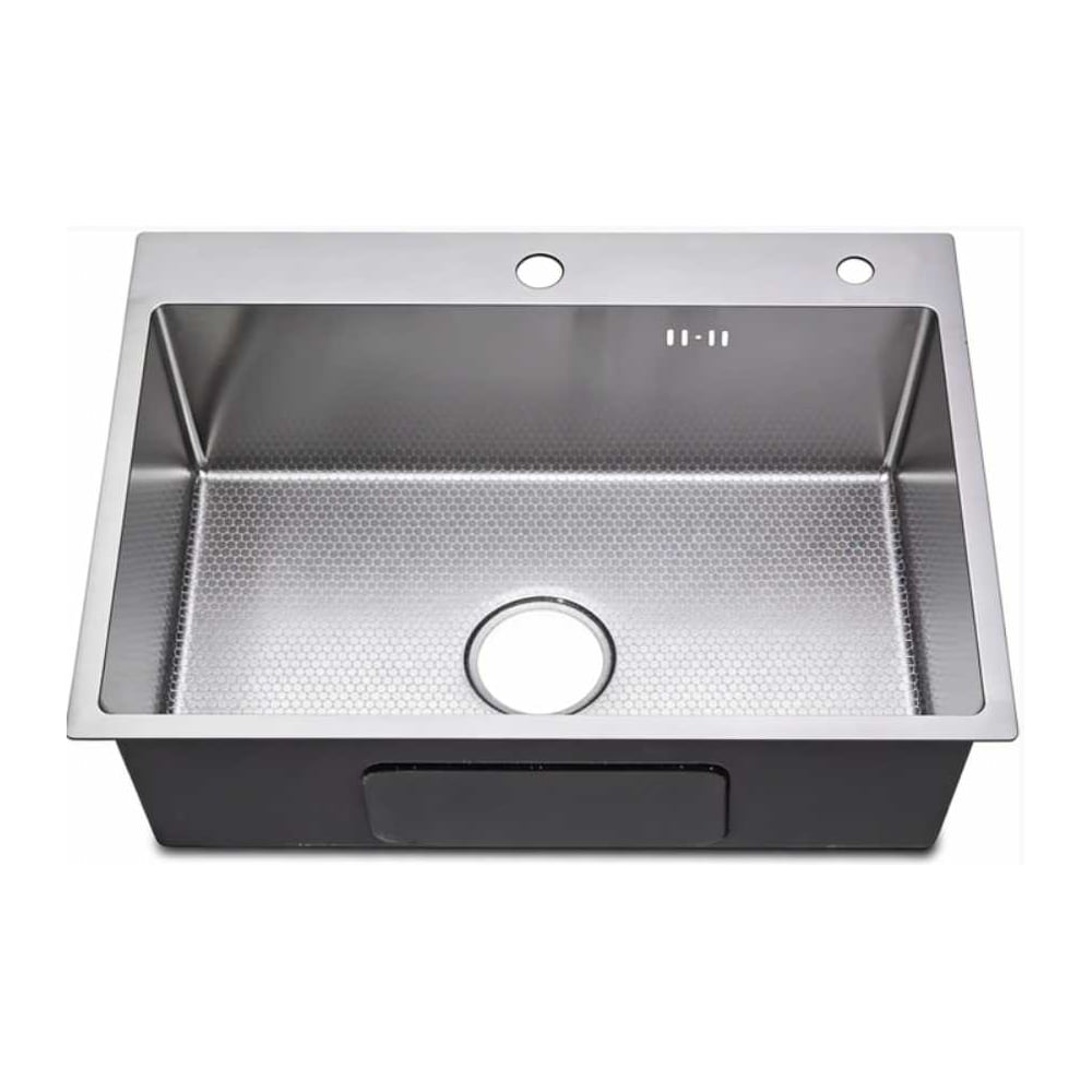Мойка для кухни из нержавеющей стали Weissgauff WKS 7050-1 Inox Nano Hexagon 442365