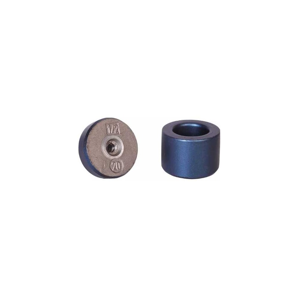 Насадка плоская КОНТУР PP-R D40 CANDAN синяя 012301040410
