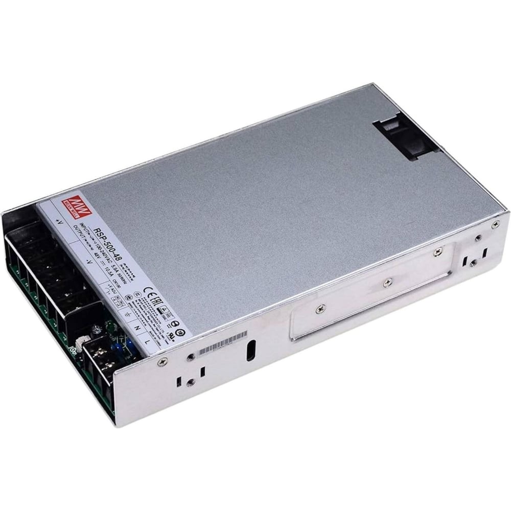 Блок питания AC/DC в кожухе на шасси MEAN WELL RSP-500-48 500 Вт 48 В 1287570