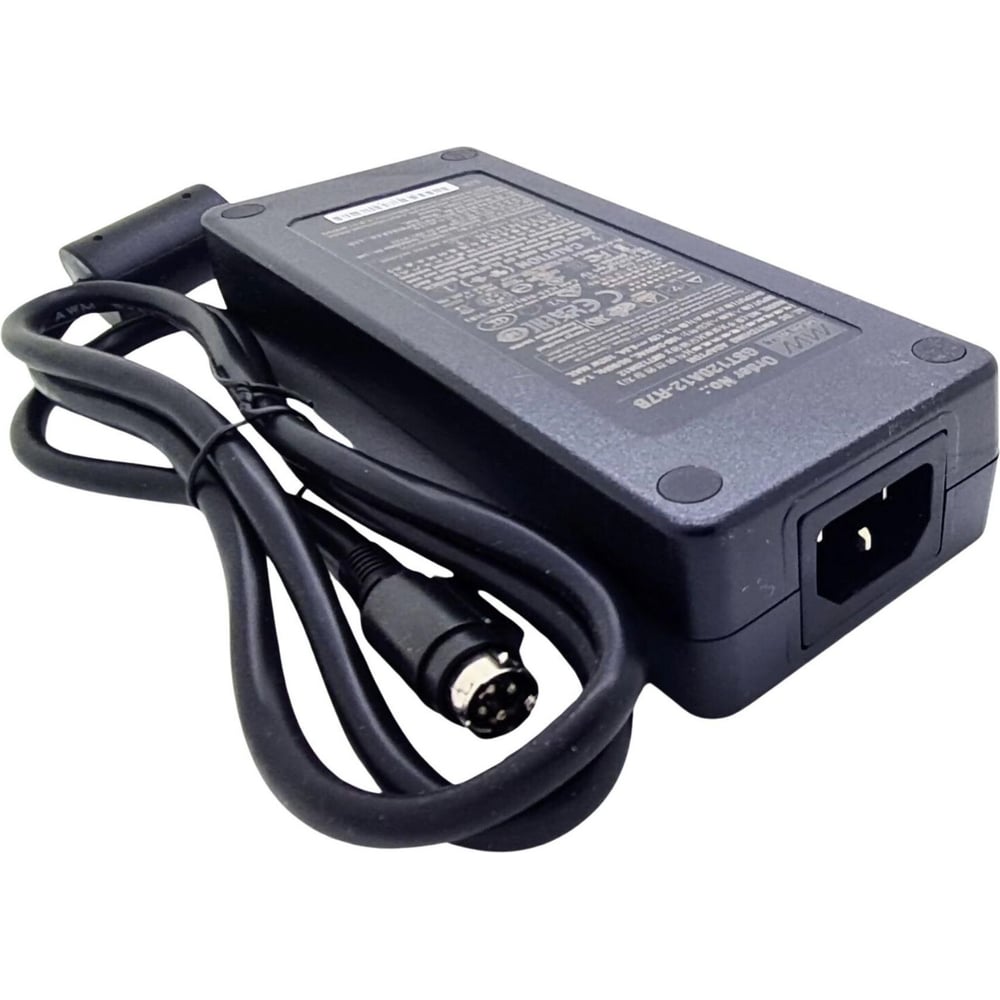 Адаптер MEAN WELL GST220A12-R7B 220Вт 12В, настольный, для промышленного и бытового применения, класс I, защита от КЗ, перегрузки и перенапряжения, 4-контактный DIN 2583325