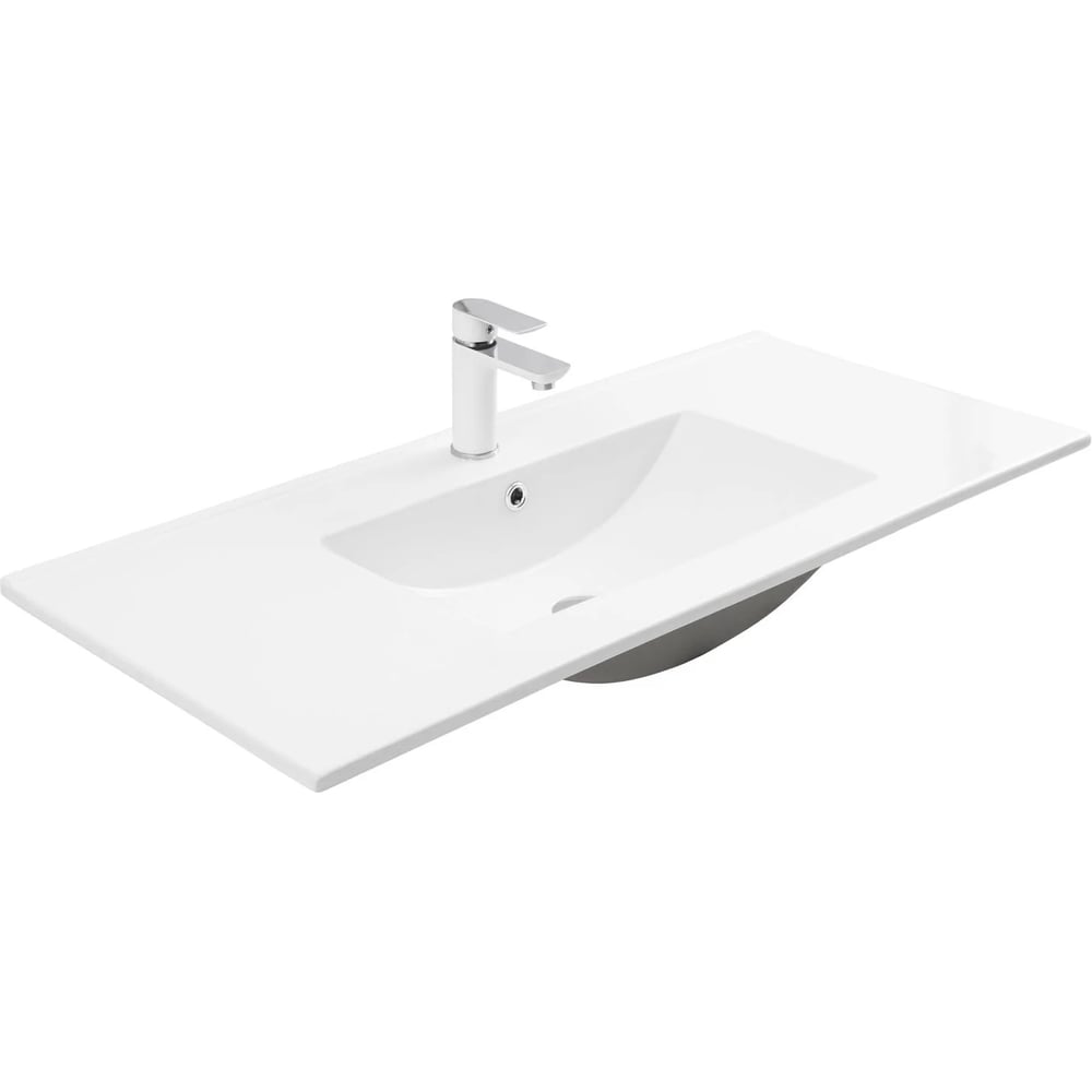 Раковина-столешница Aquanet Flow 100 (347433) 00347433