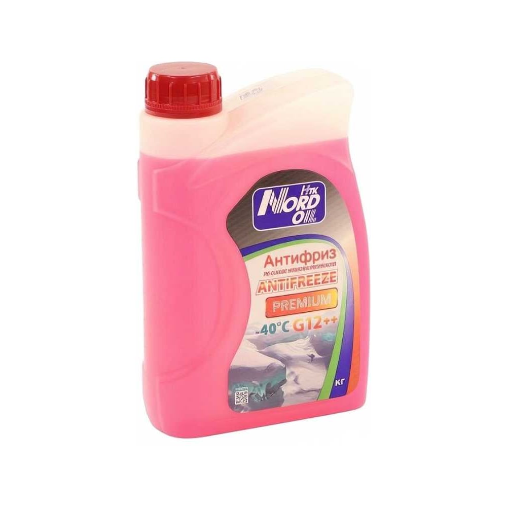 Изображение товара Антифриз NORD OIL ANTIFREEZE Premium G12++ красный (-40) 1 кг NRA124 Изображение товара Антифриз NORD OIL ANTIFREEZE Premium G12++ красный (-40) 1 кг NRA124