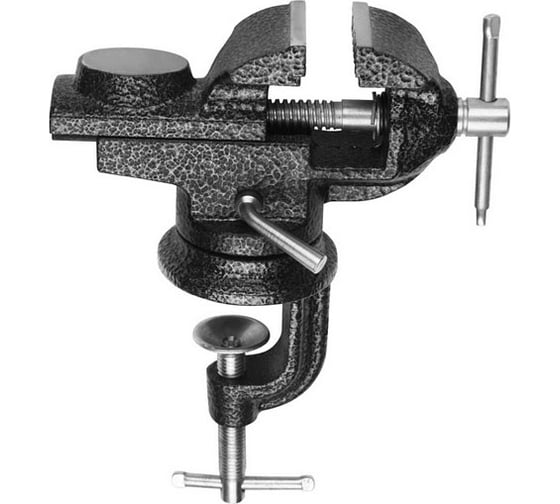 Изображение товара Слесарные тиски TOLSEN с креплением для стола 50мм 2'' 10107