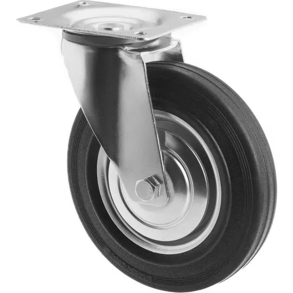 Колесо промышленное поворотное OCALIFT SC80 200мм черное 4001200