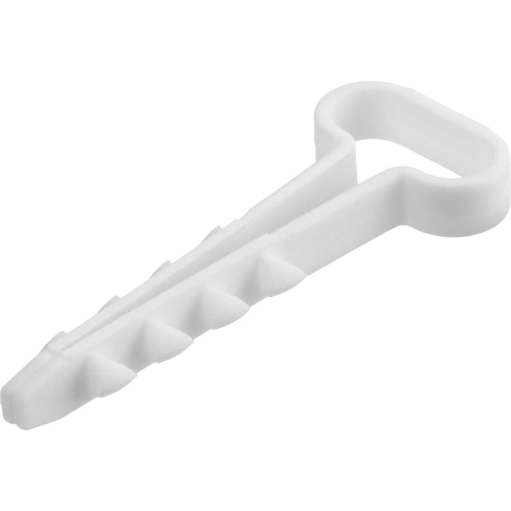 Изображение товара Дюбель-хомут для плоского кабеля TDM ELECTRIC 6х12 мм белый 100 шт SQ0539-0033