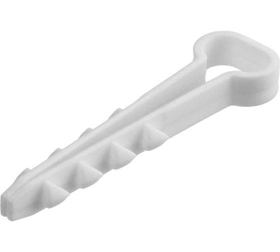 Изображение товара Дюбель-хомут для плоского кабеля TDM ELECTRIC 5-10 мм белый 100 шт SQ0539-0031