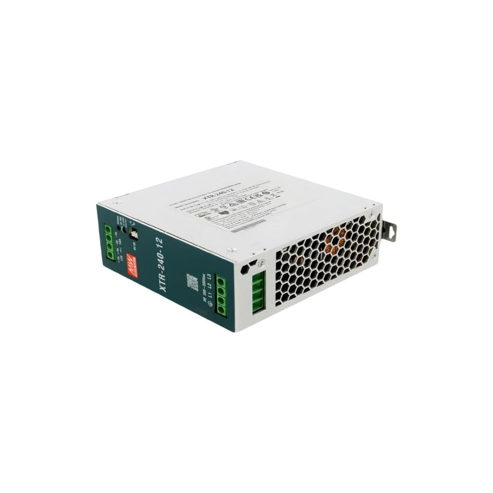 Блок питания на DIN-рейку MEAN WELL XTR-240-12 180 Вт 12 В, трёхфазный, для экстремальных условий 7044321