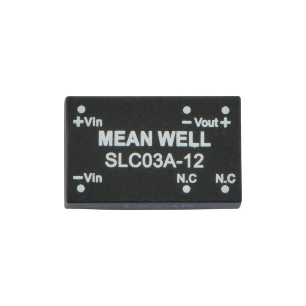 Преобразователь на печатную плату MEAN WELL SLC03A-12 3 Вт 12 В, в корпусе DIP16 2293539